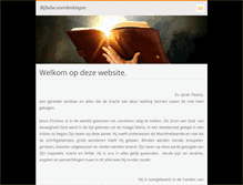 Tablet Screenshot of bijbelseoverdenkingen.nl